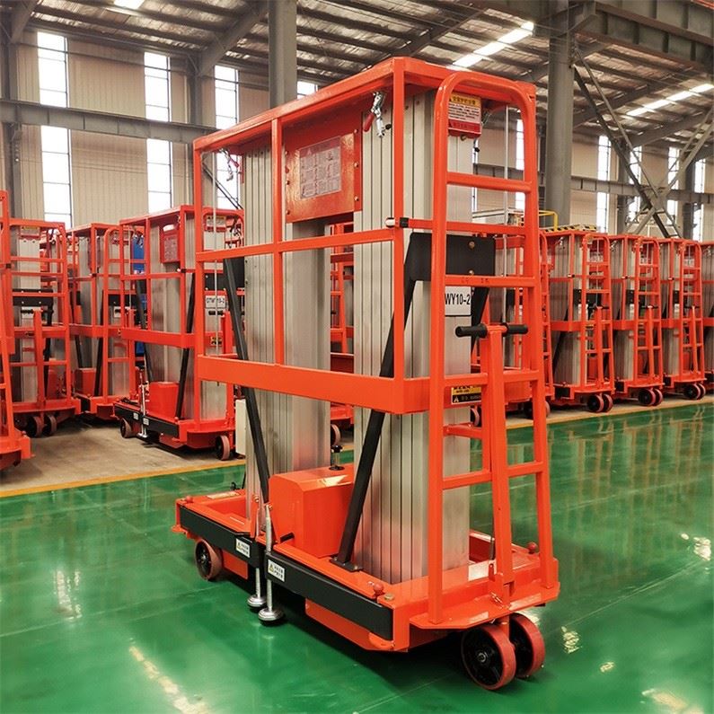 Twin Mast Aluminum Alloy Lifting Platform high quality